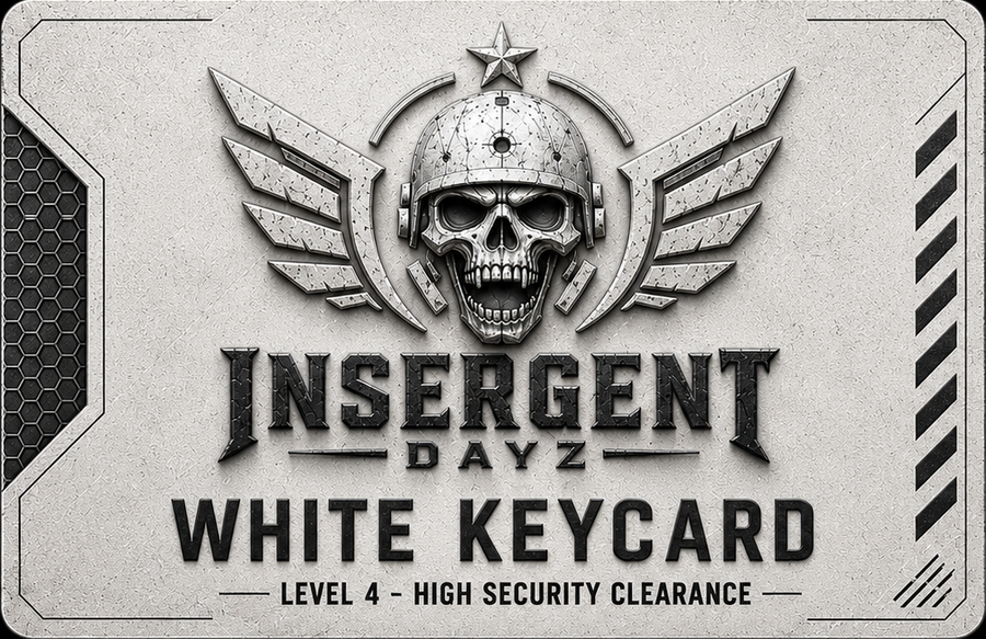 INSERGENT white keycard